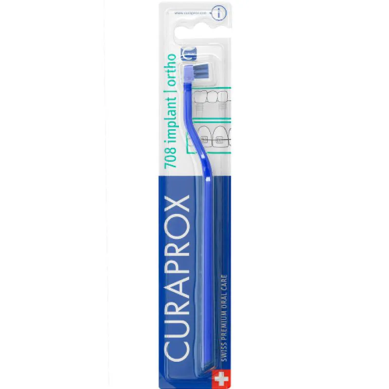 ESCOVA DE DENTE CS 708 IMPLANT AZUL/AZUL