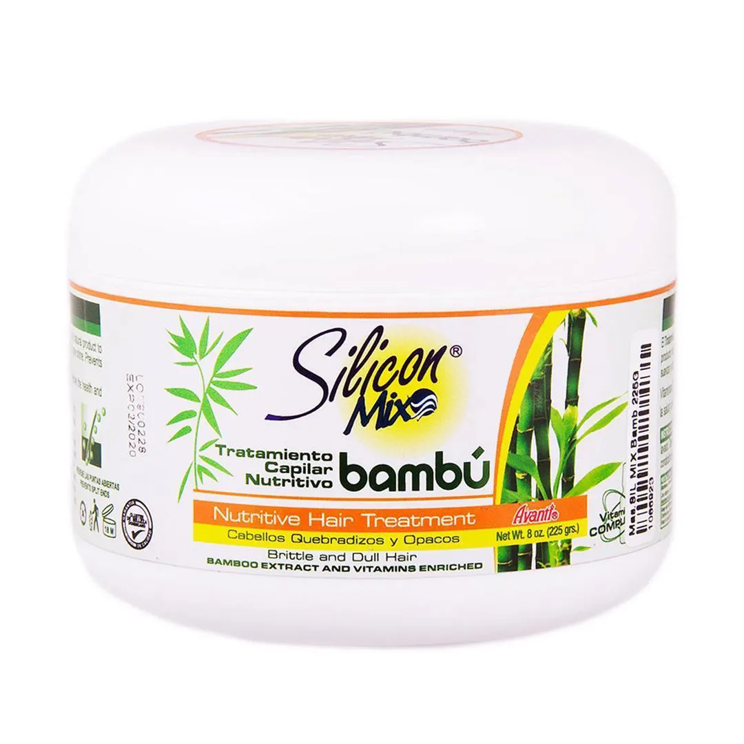 TRATAMENTO CAPILAR SILICON MIX BAMBú MáSCARA NUTRITIVA 225G
