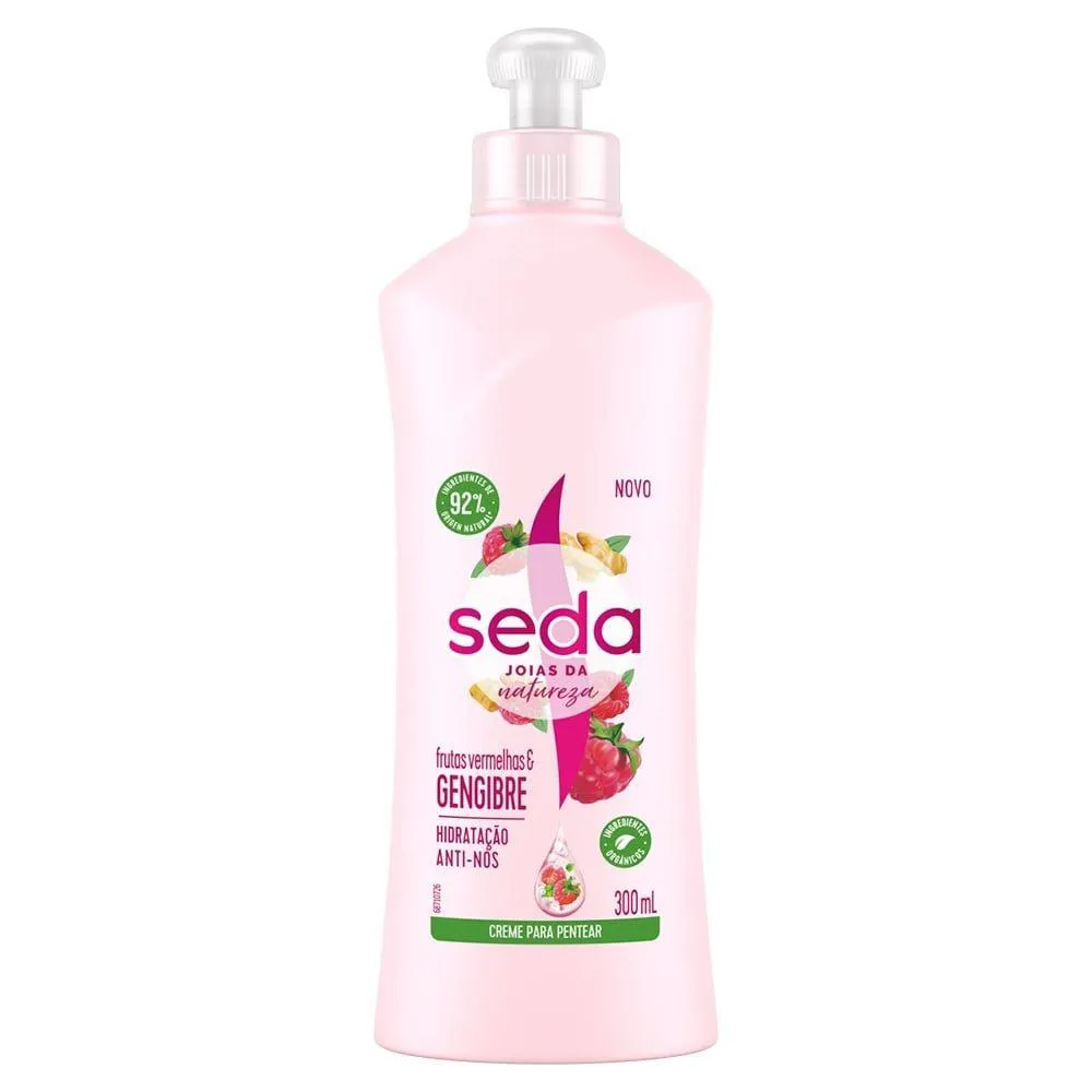CREME PARA PENTEAR SEDA HIDRATAçãO ANTI-NóS 300ML