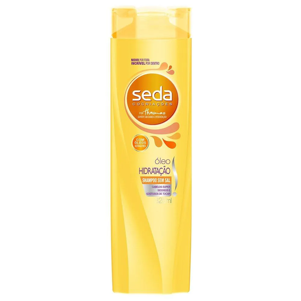 SHAMPOO SEDA ÓLEO HIDRATAçãO 325ML