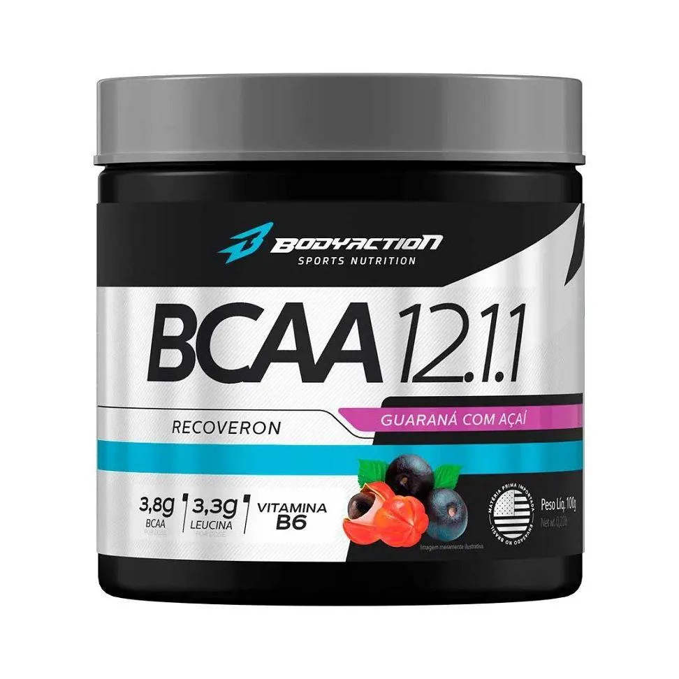 BCAA 12:1:1 RECOVERON (100G) - SABOR: AçAI COM GUARANá