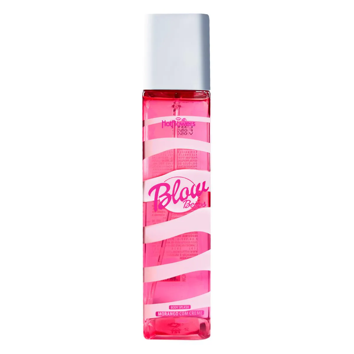 BLOW GIRL BEIJOS BODY SPLASH MORANGO COM CREME 180ML