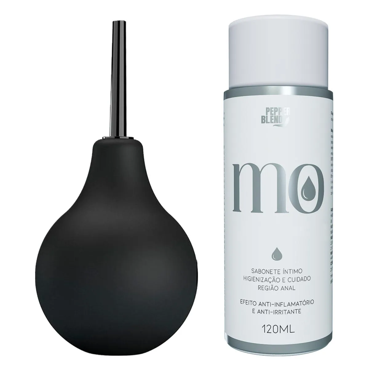 DUCHA HIGIêNCIA ÍNTIMA GINECOLóGICA 224ML SABONETE PROCTO 120ML