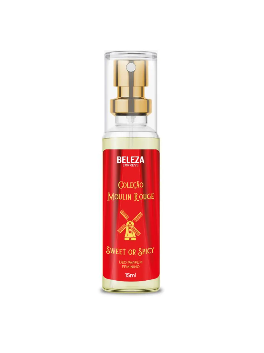 PERFUME COLEçãO MOULIN ROUGE SWEET OR SPICY 15ML