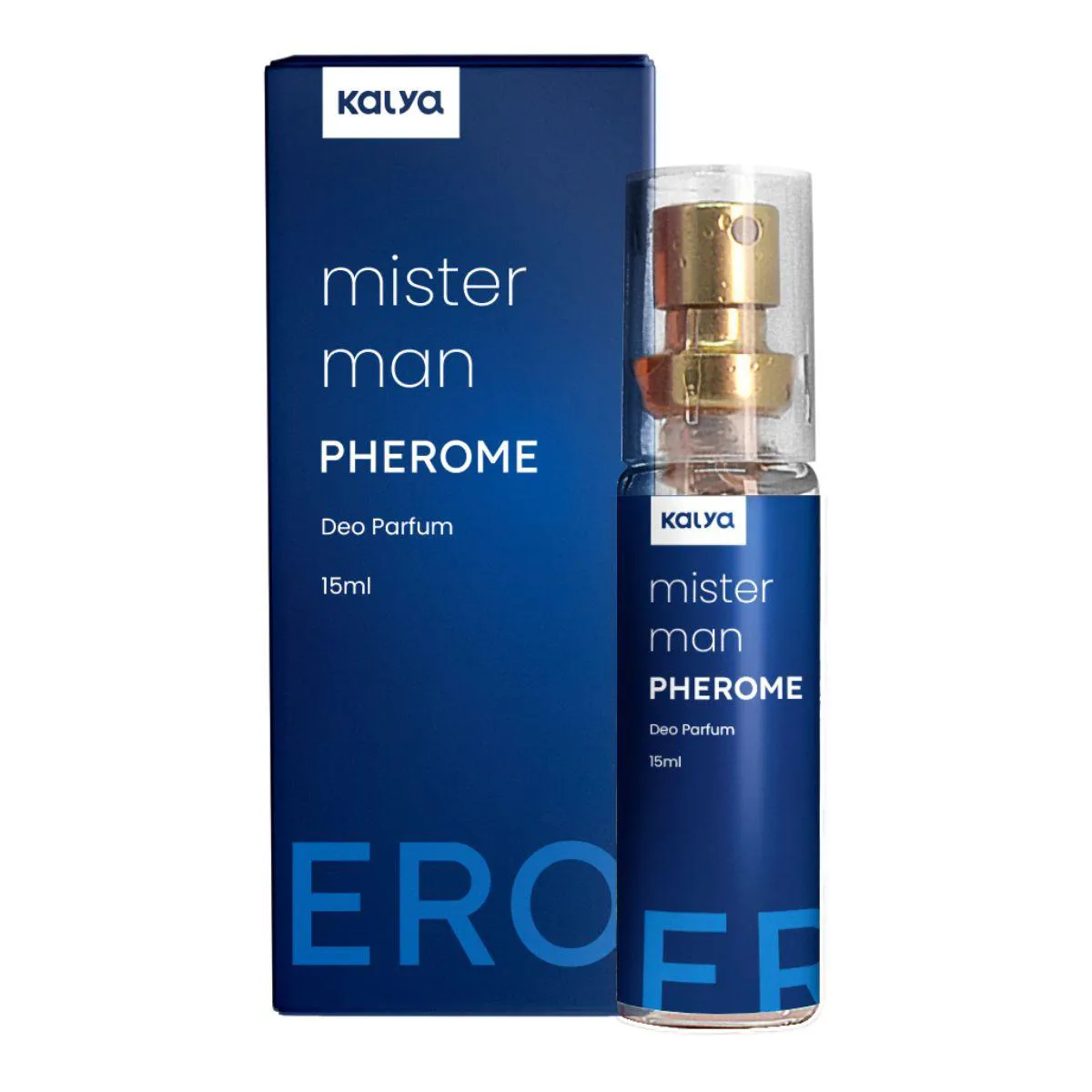 PERFUME MASCULINO COM FEROMôNIO PHEROME MISTER MAN - KALYA