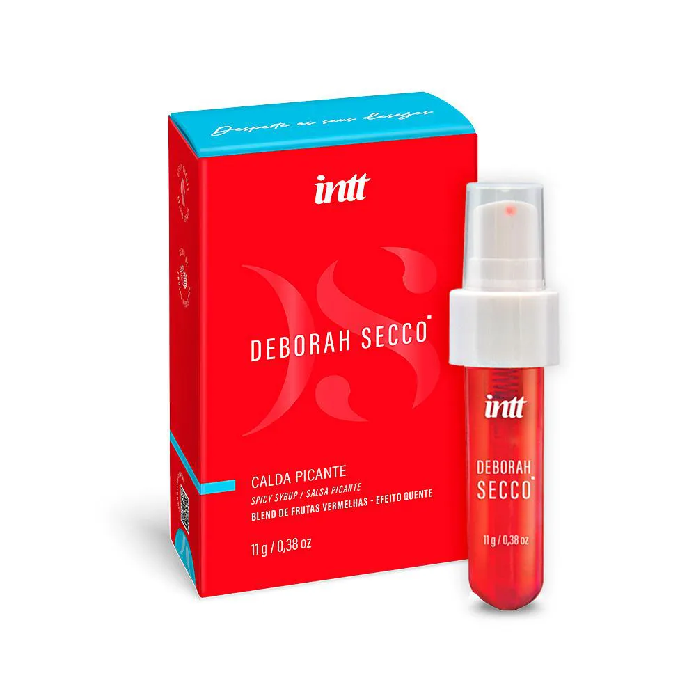 GEL LUBRIFICANTE CALDA PICANTE BEIJáVEL - DEBORAH SECCO - INTT COSMéTICOS