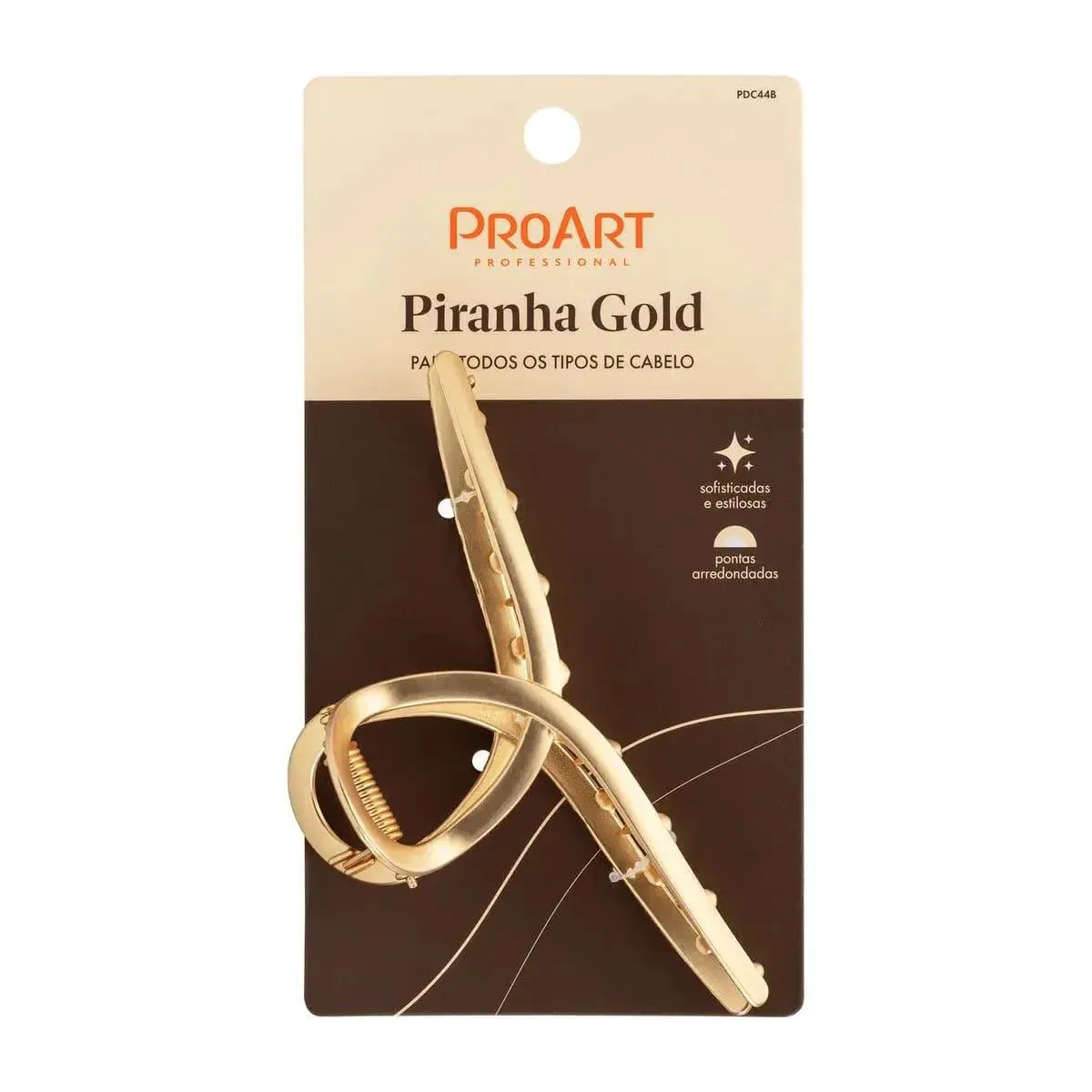 PIRANHA DE CABELO GOLD LAçO - PROART