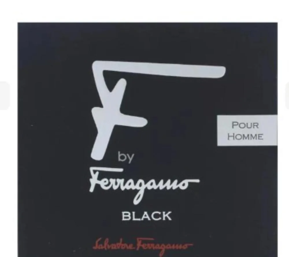 SALVATORE FERRAGAMO PERFUME MASCULINO F BY FERRAGAMO BLACK - EAU DE TOILETTE 100ML