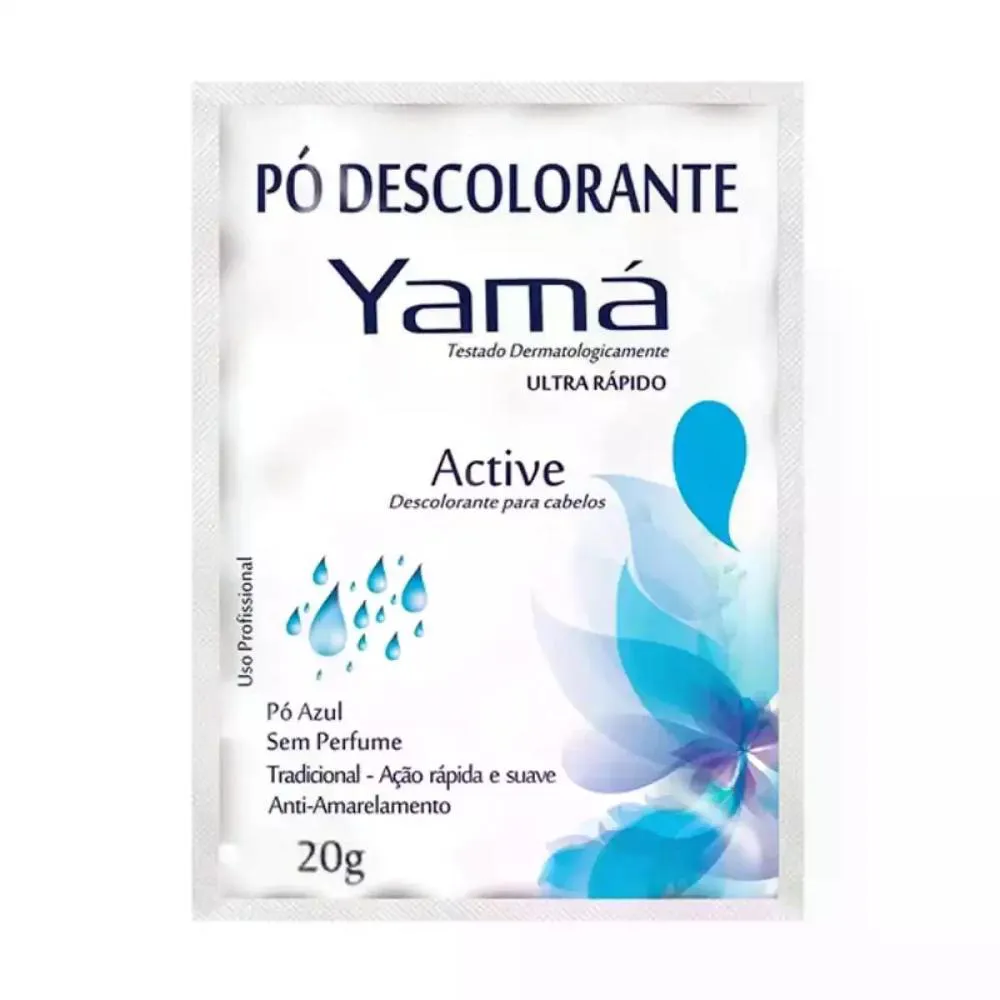 Pó DESCOLORANTE YAMá ACTIVE TRADICIONAL 20G