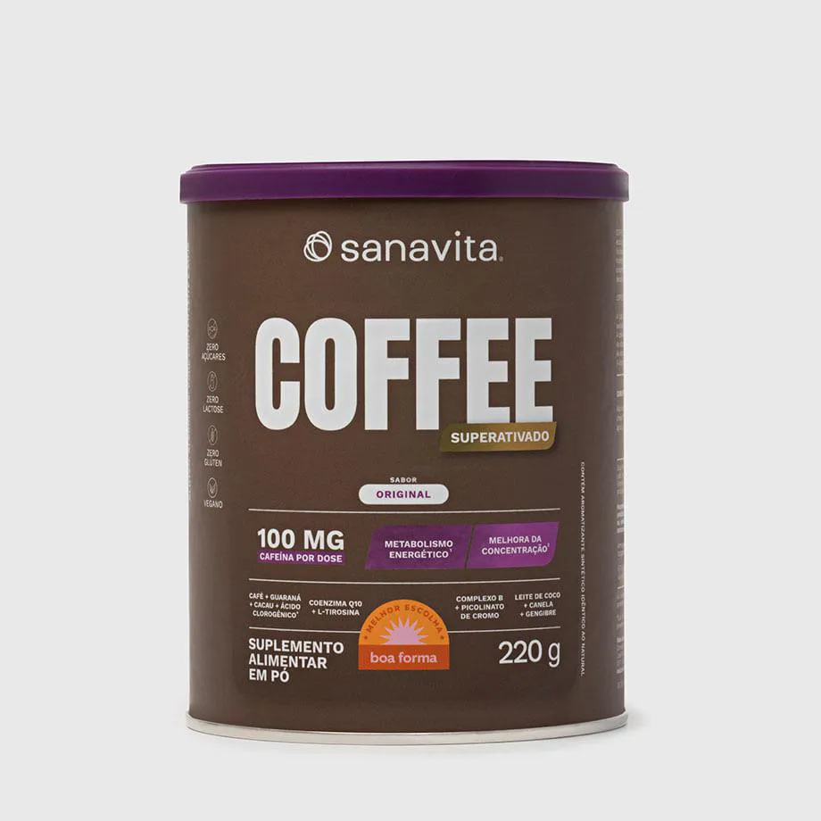 COFFEE SUPERATIVADO ORIGINAL. 220G | 22 DOSES