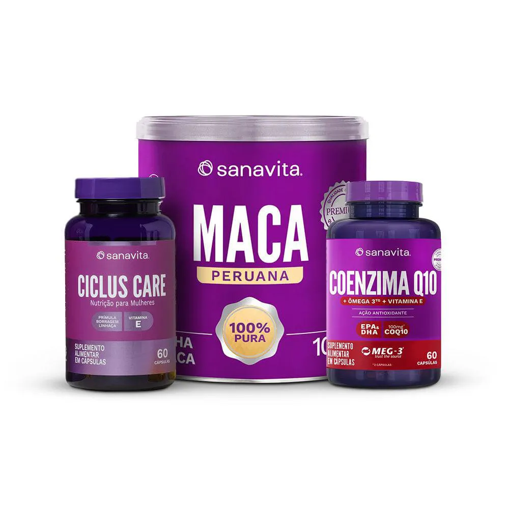 COMBO + LIBIDO CICLUS CARE | MACA PERUANA | Q10