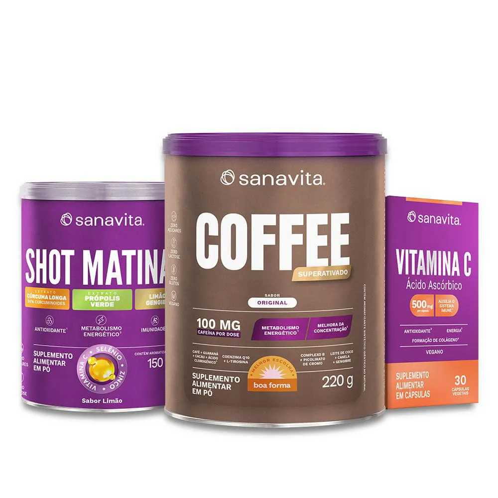 COMBO ENERGIA SHOT MATINAL | COFFEE | VITAMINA C