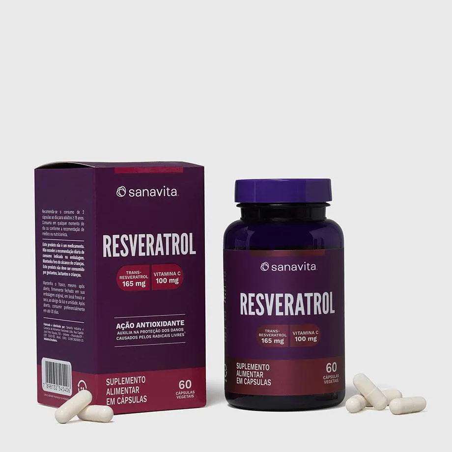 RESVERATROL FRASCO. 60 CÁPSULAS