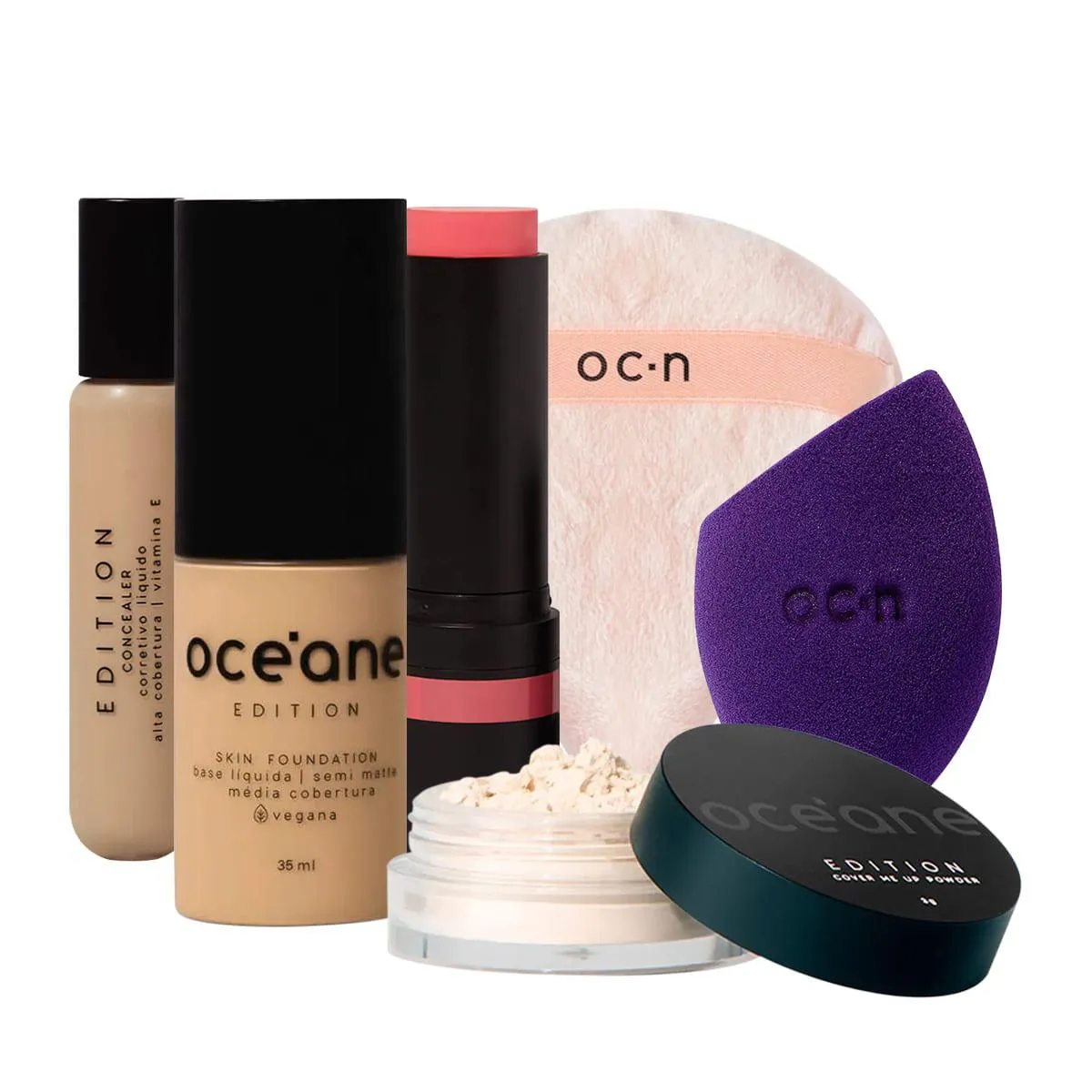 KIT OCéANE EDITION SKIN FOUNDATION 300M (6 PRODUTOS)