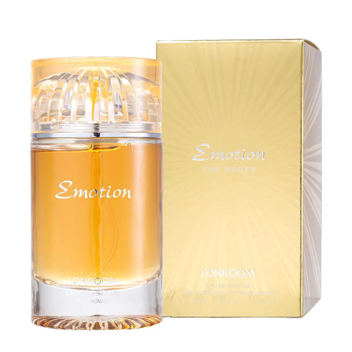 LONKOOM EMOTION GOLD FOR WOMEN EAU DE PARFUM - PERFUME FEMININO 100ML