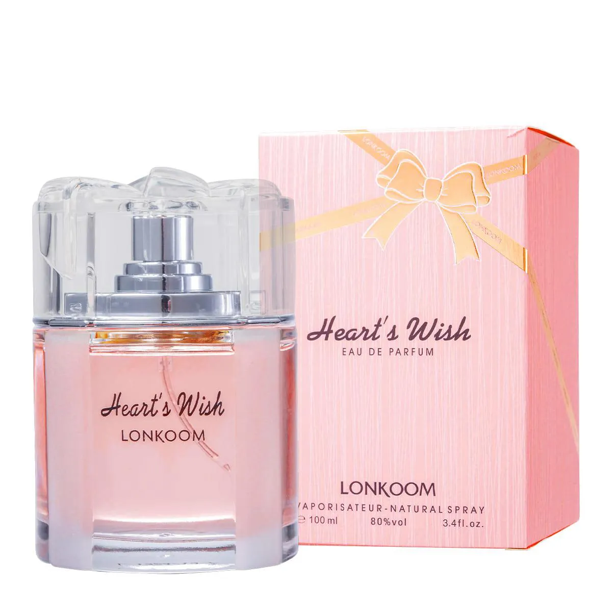 LONKOOM HEARTS WISH FOR WOMEN EAU DE PARFUM - PERFUME FEMININO 100ML