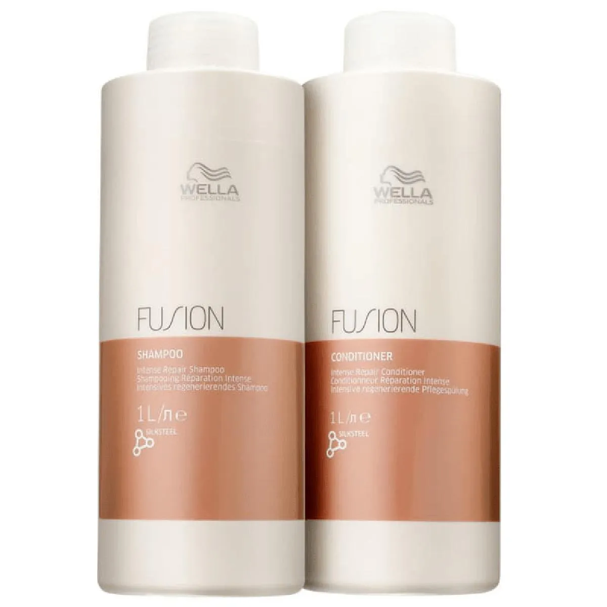 KIT FUSION SHAMPOO 1L CONDICIONADOR 1L - WELLA