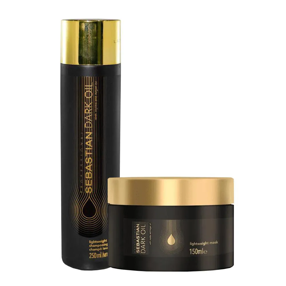 KIT SEBASTIAN DARK OIL SHAMPOO 250ML E MáSCARA 150ML