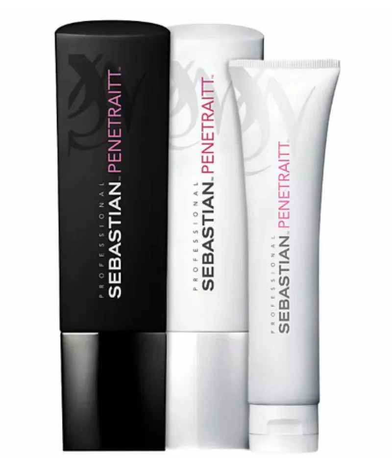 KIT SEBASTIAN PENETRAITT SHAMPOO, CONDICIONADOR E MáSCARA