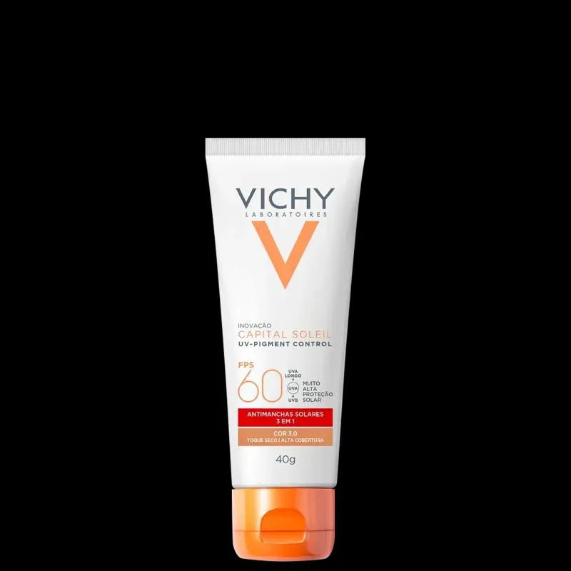 PROTETOR SOLAR CAPITAL SOLEIL FPS60 COR 3.0 VICHY 40G