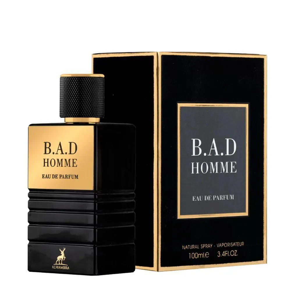 MAISON ALHAMBRA B.A.D HOMME EAU DE PARFUM - PERFUME MASCULINO 100ML