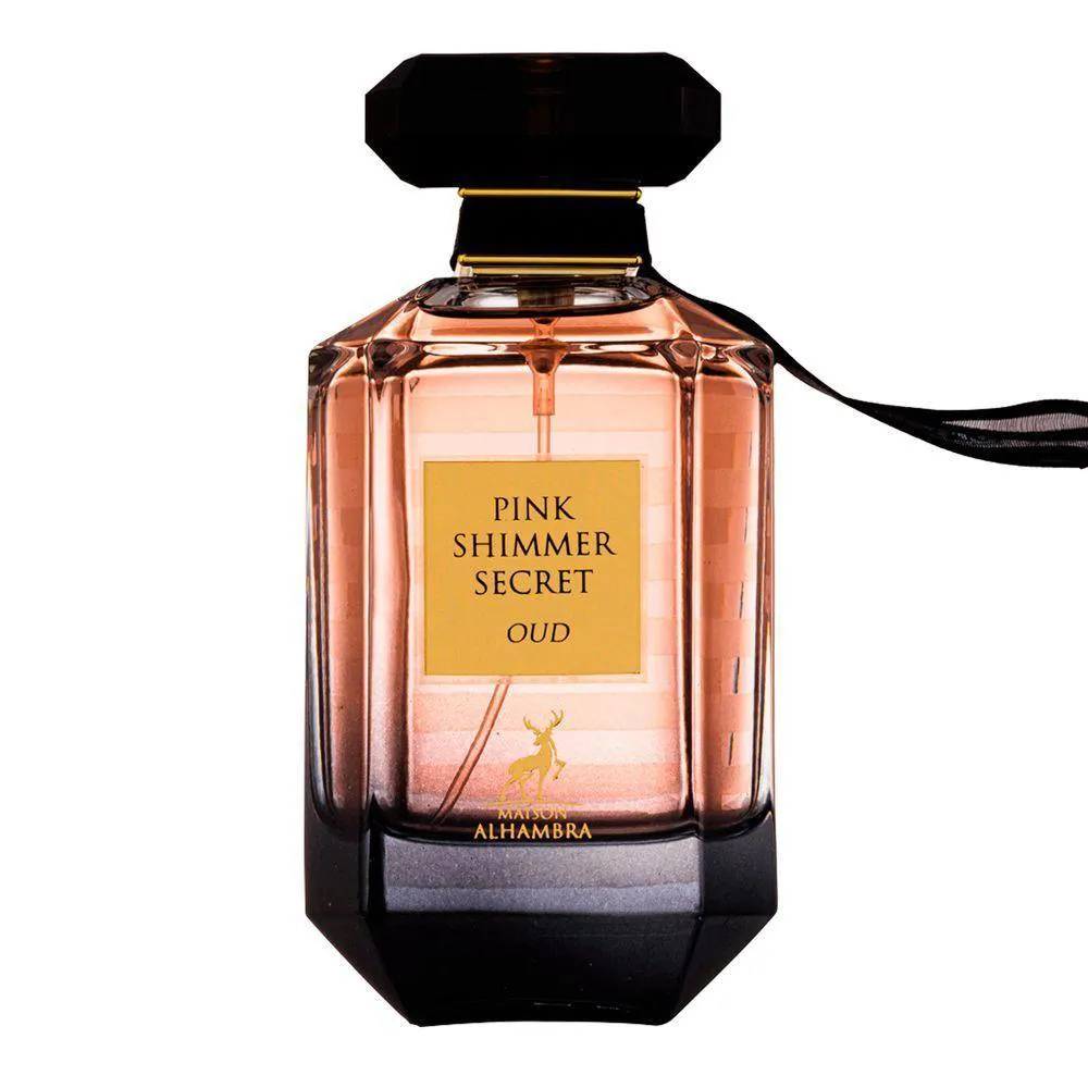 MAISON ALHAMBRA PINK SHIMMER SECRET OUD EAU DE PARFUM - PERFUME FEMININO 100ML