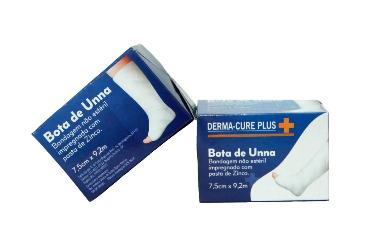 KIT DERMA CURE PLUS BOTA DE UNNA 10,2CM 9,2M UNICENTER 2UN