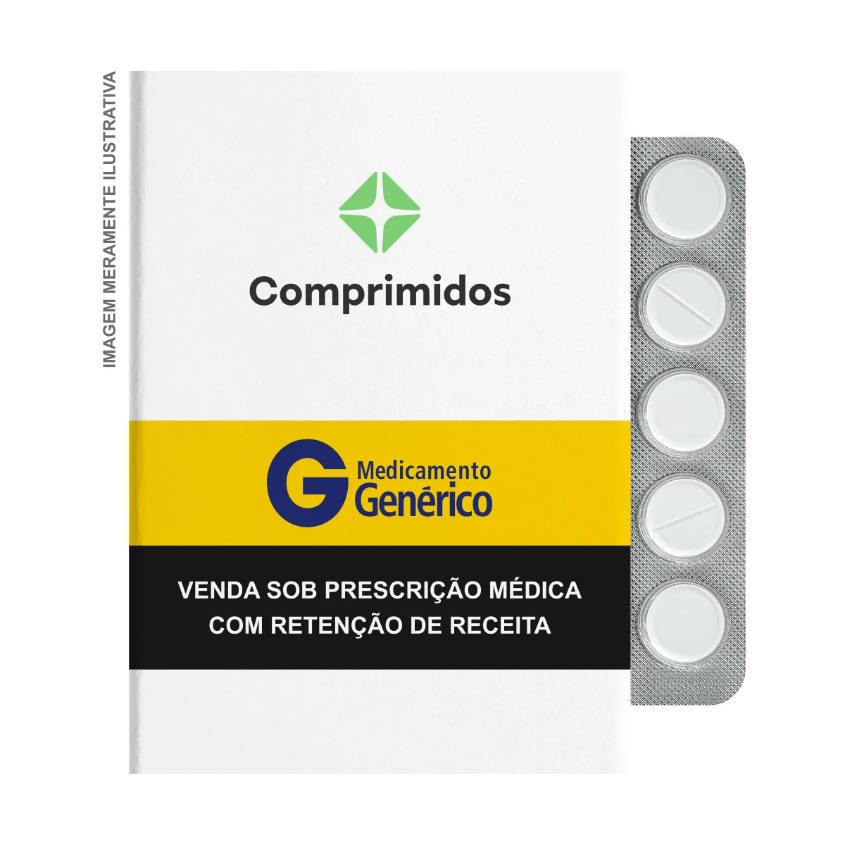 Alprazolam 0,5mg 30 comprimidos Medley Genérico