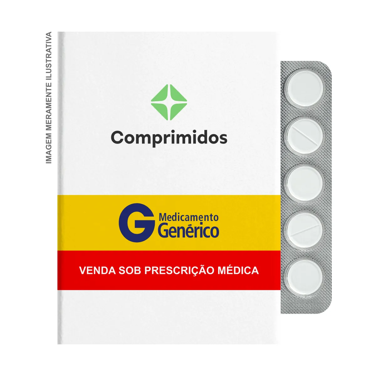 Cilostazol 100mg 60 comprimidos Eurofarma  Genérico