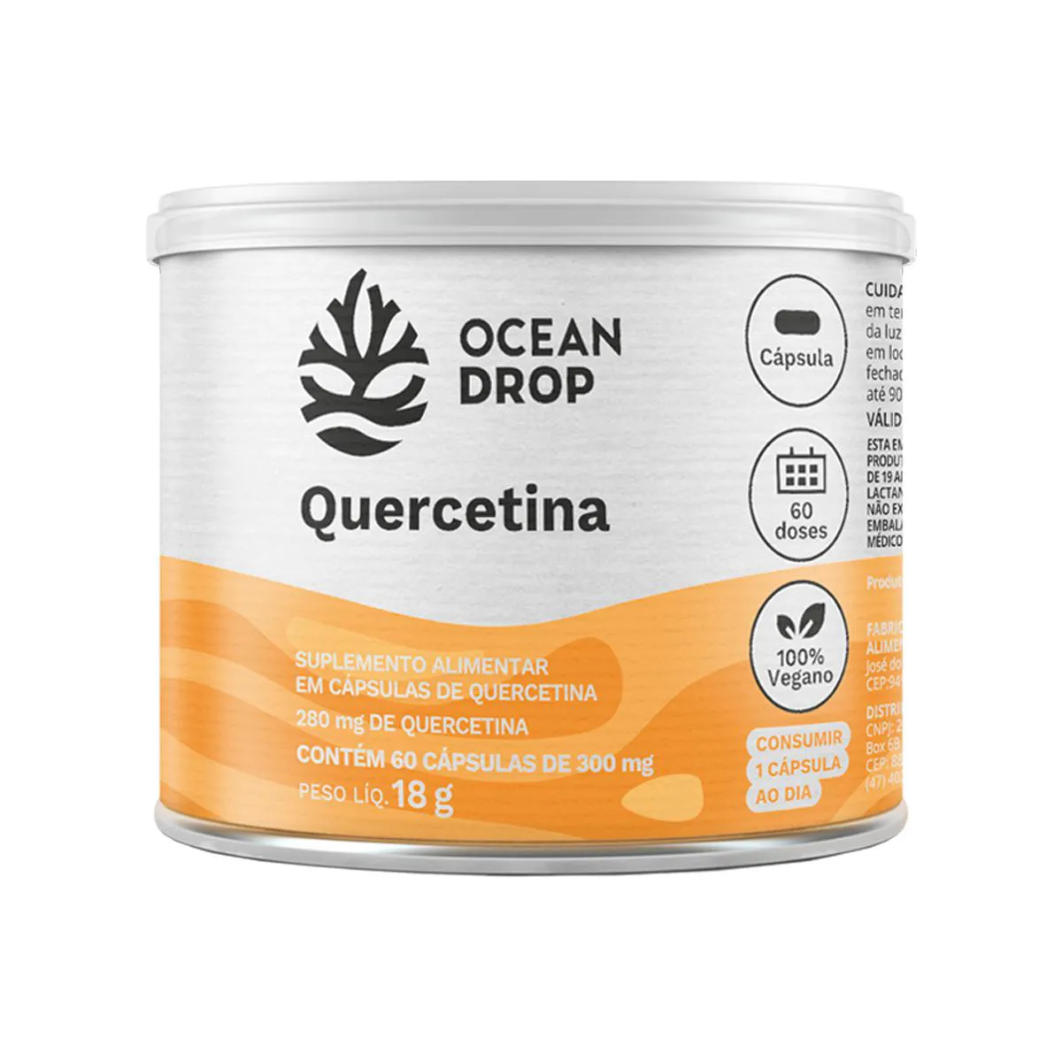QUERCETINA OCEAN DROP 60 CáPSULAS