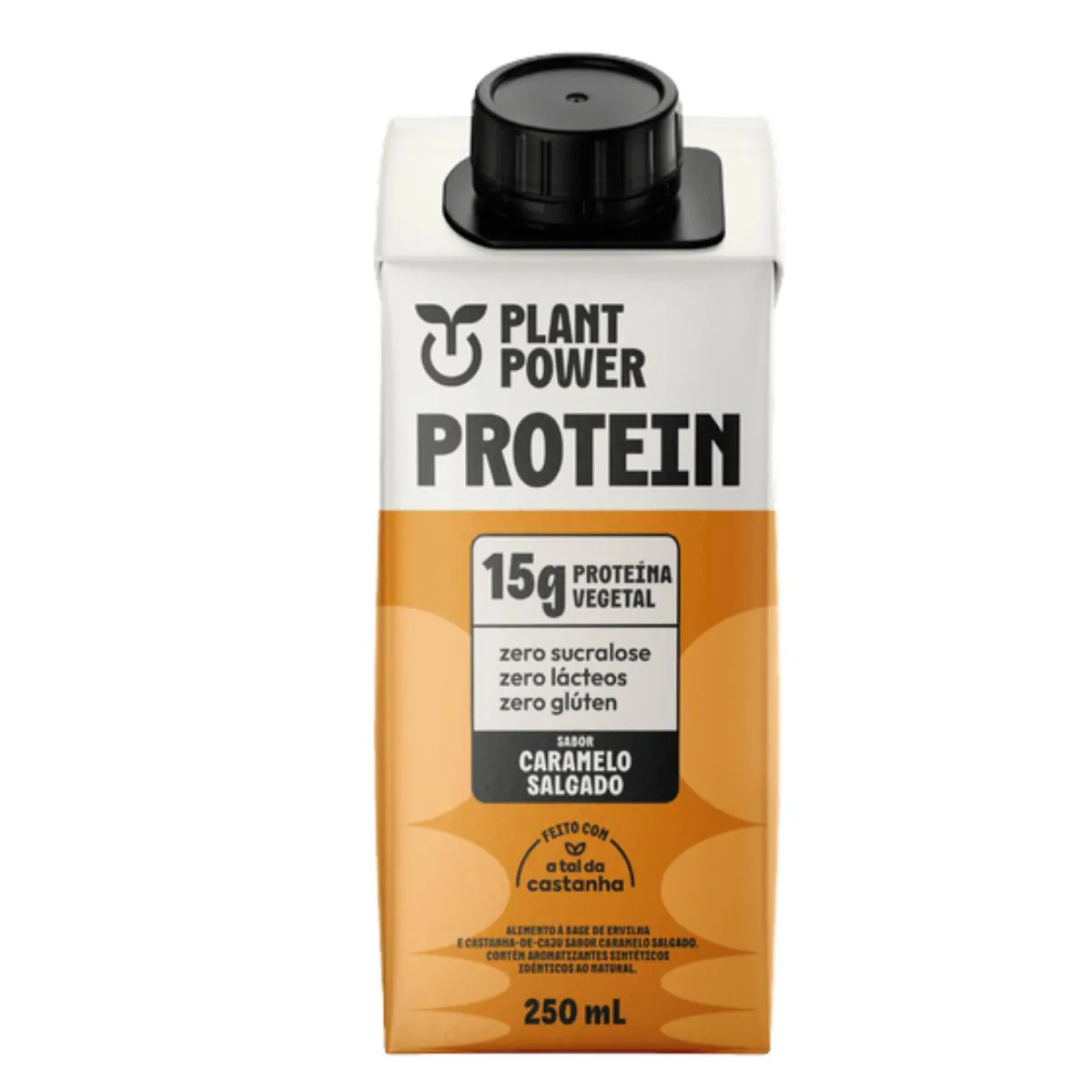 BEBIDA VEGETAL 15G PROTEIN PLANT POWER CARAMELO SALGADO 250ML