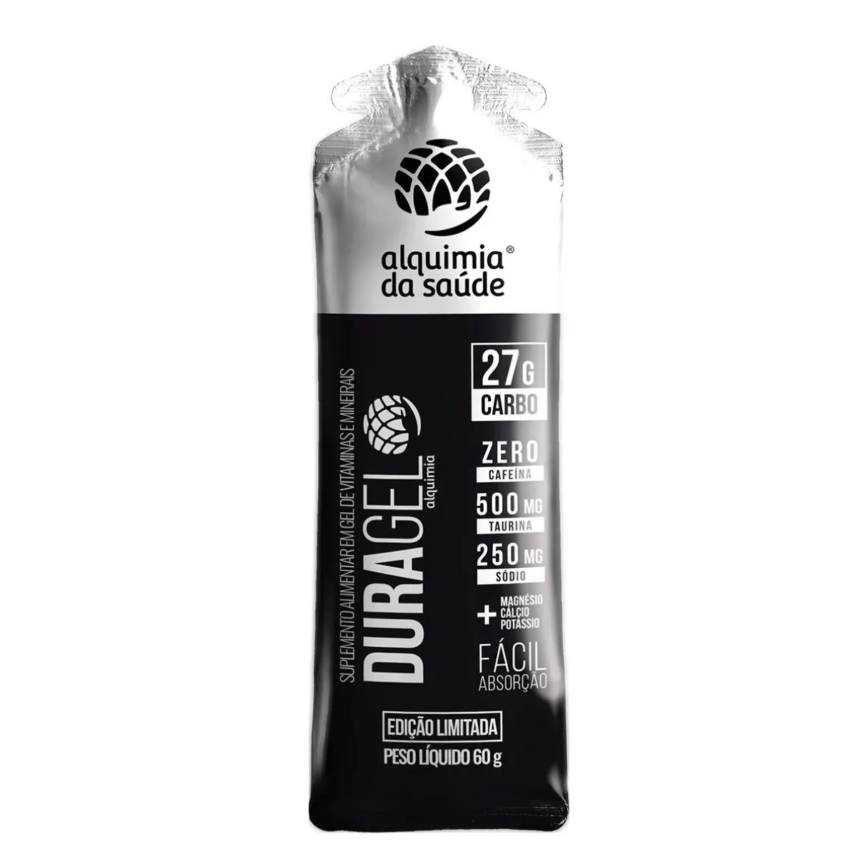 DURAGEL BOX 27G CARBO ALQUIMIA DA SAúDE NEUTRO 15 UNIDADES 60G