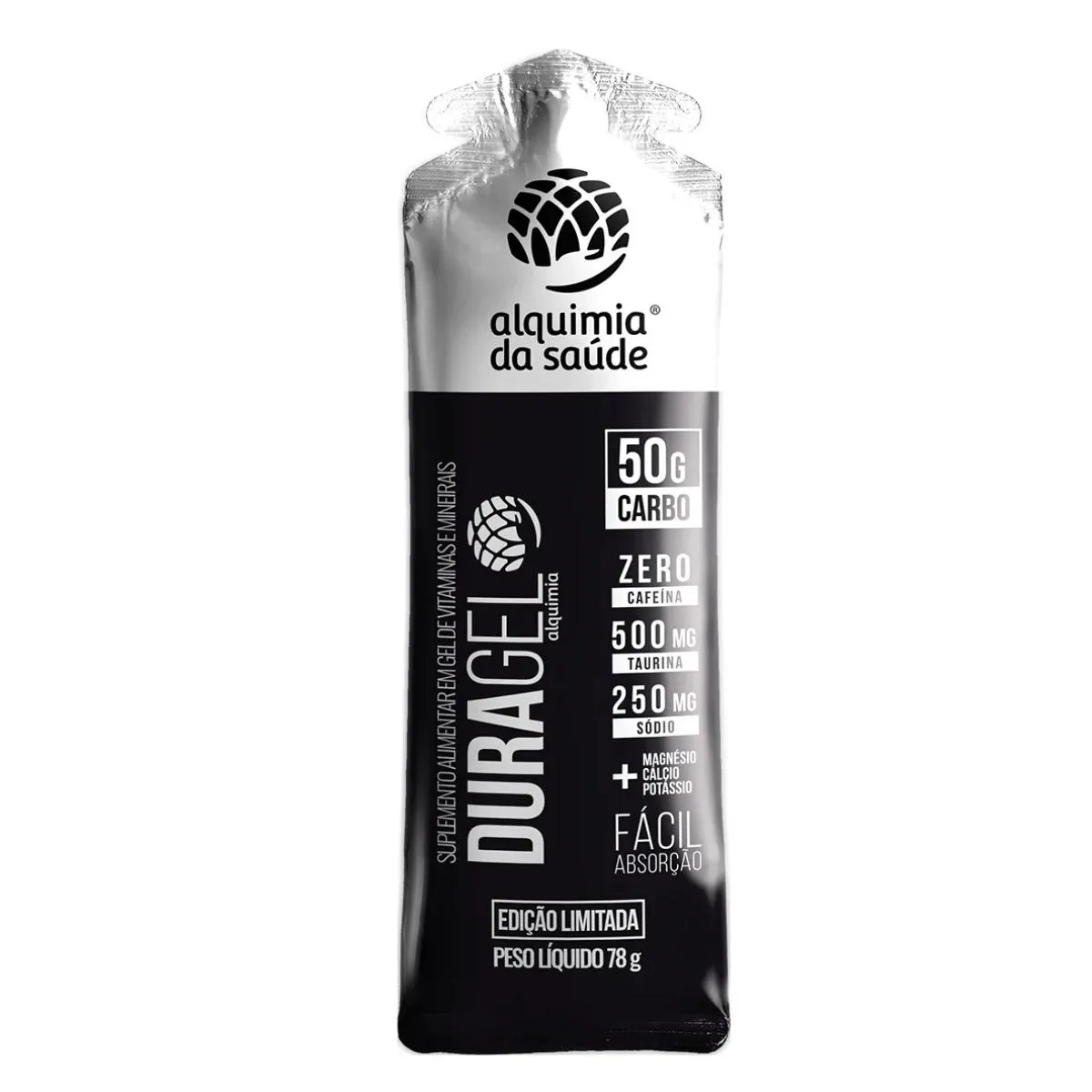 DURAGEL BOX 50G CARBO ALQUIMIA DA SAúDE NEUTRO 15 UNIDADES 60G