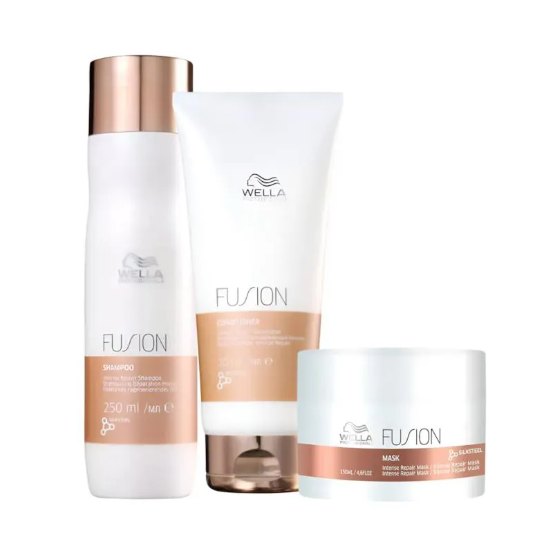 WELLA FUSION KIT RESTAURAçãO TRIO HOME CARE ORIGINAL