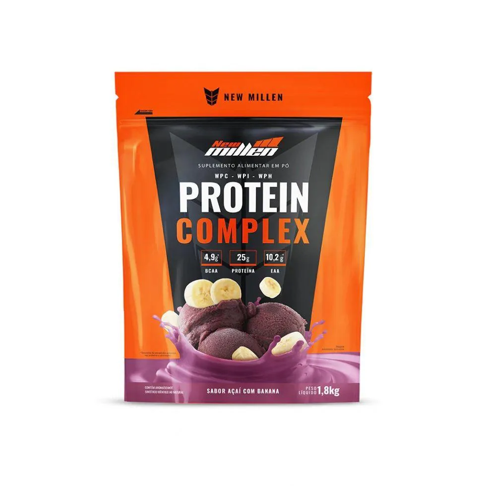 PROTEIN COMPLEX (900G) - SABOR: AçAI COM  BANANA