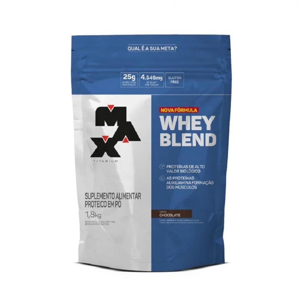 WHEY BLEND (1,8KG) - SABOR: CHOCOLATE