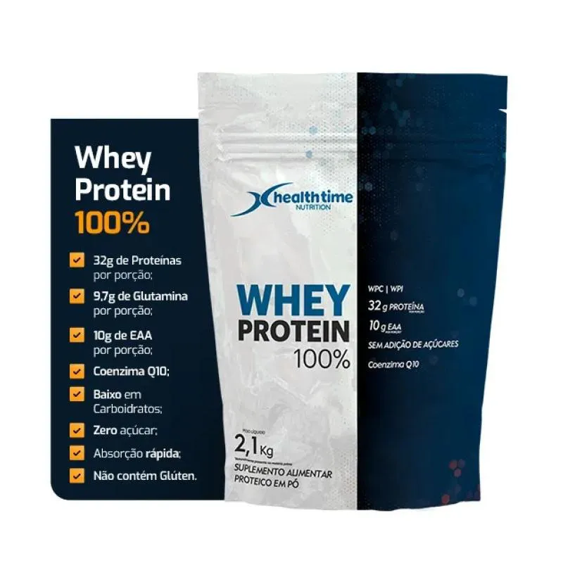 WHEY PROTEIN 100% REFIL (2,1KG) - SABOR: CHOKOTINE