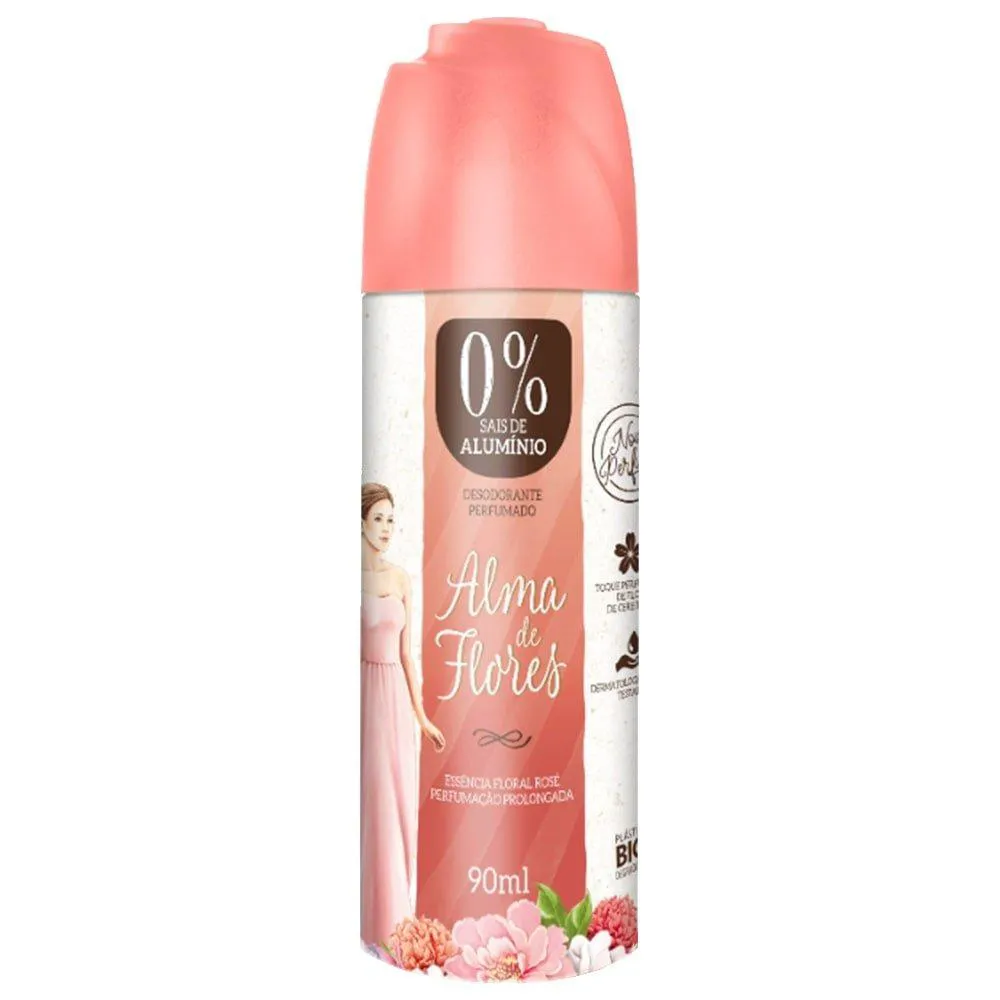 DESODORANTE ALMA DE FLORES SPRAY FLORAL ROSé 90ML