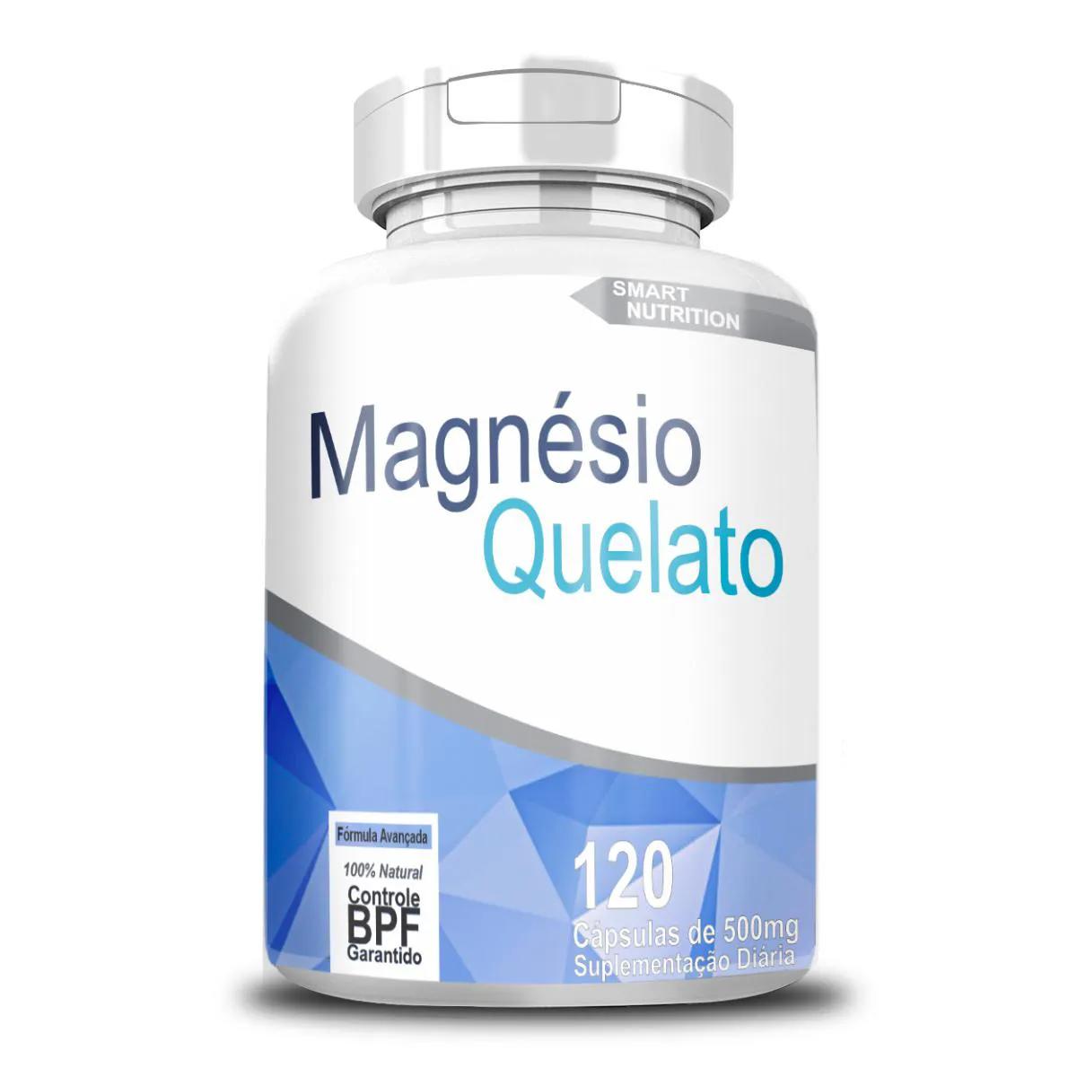 MAGNéSIO QUELATO 500MG 120 CáPSULAS
