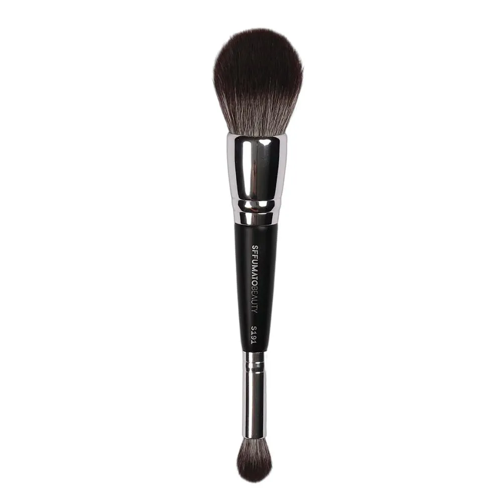 SFFUMATO PINCEL DUPLO BLUSH CONTORNO E OLHOS S191