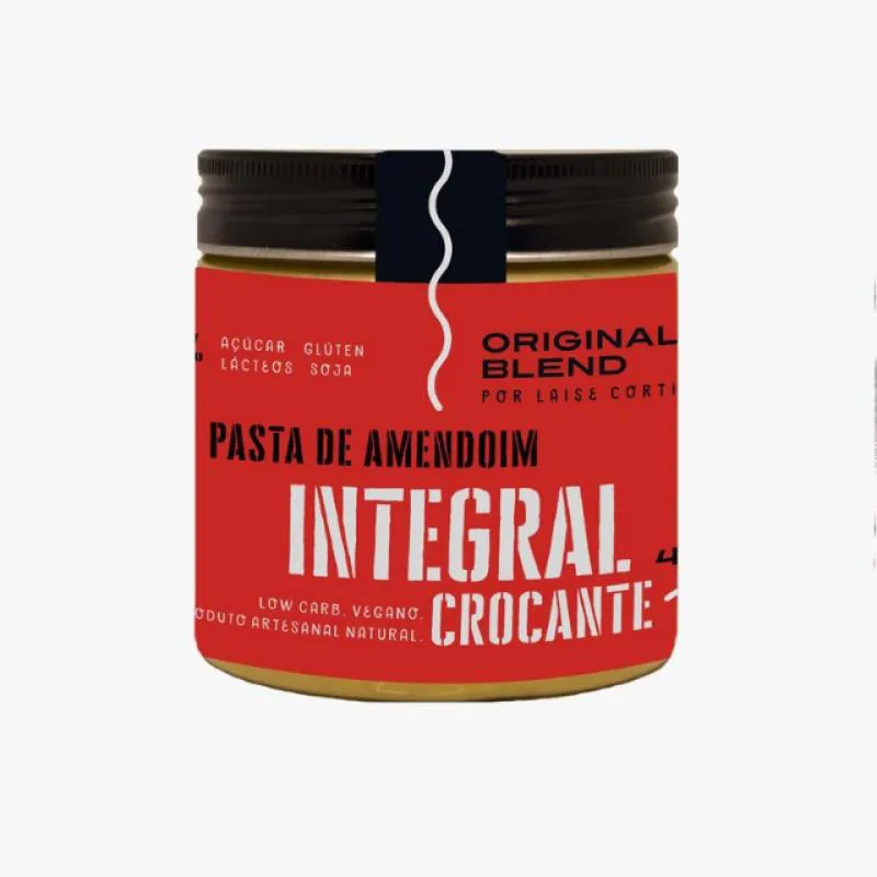 KIT 3X: PASTA DE AMENDOIM CROCANTE ORIGINAL BLEND 450G