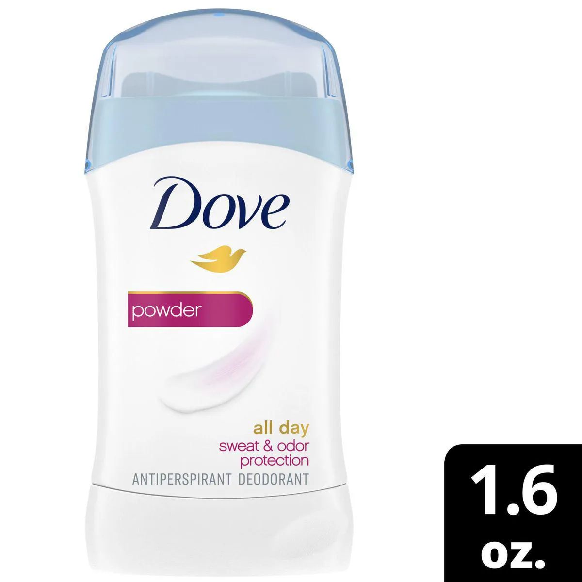 Desodorante Antitranspirante Twist Stick Barra Dove Powder 24h 45g