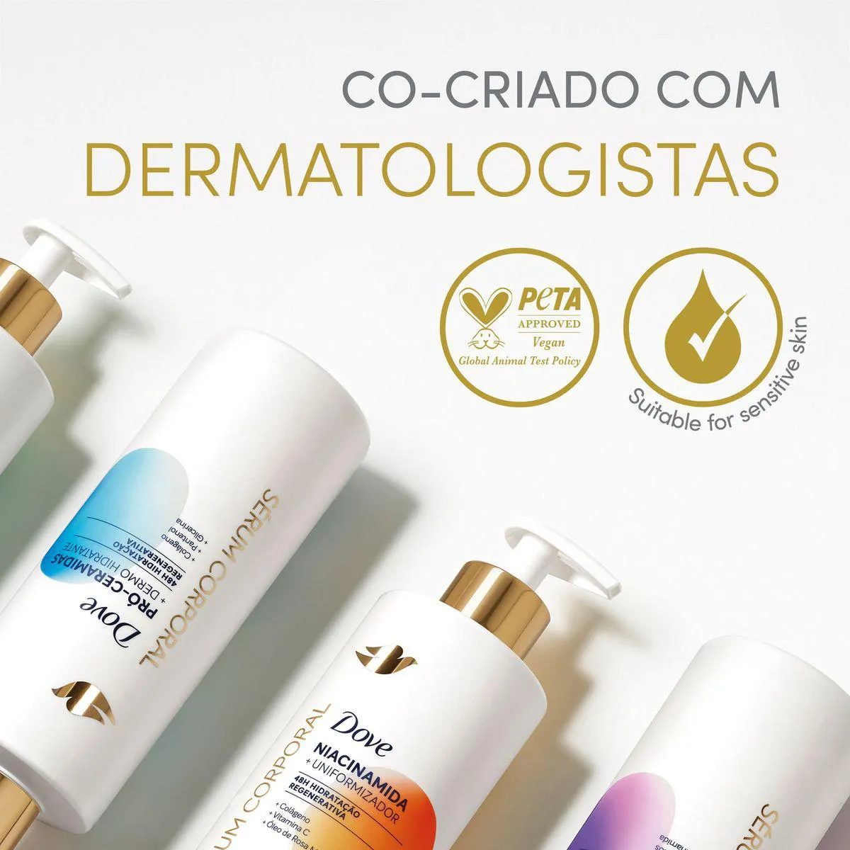 Sérum Corporal Dove Pró-Ceramidas + Dermo Hidratante Frasco 380ml