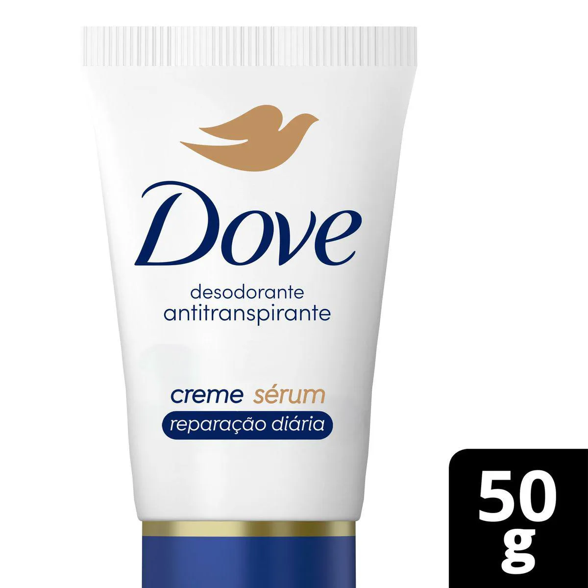 Desodorante Antitranspirante Creme Dove Creme Sérum Feminino 48h Vitamina E Hidratante 50g