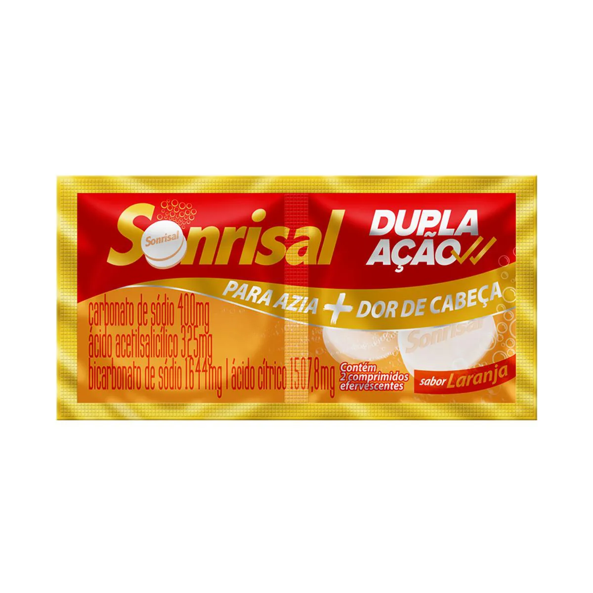 Sonrisal Laranja 2 comprimidos