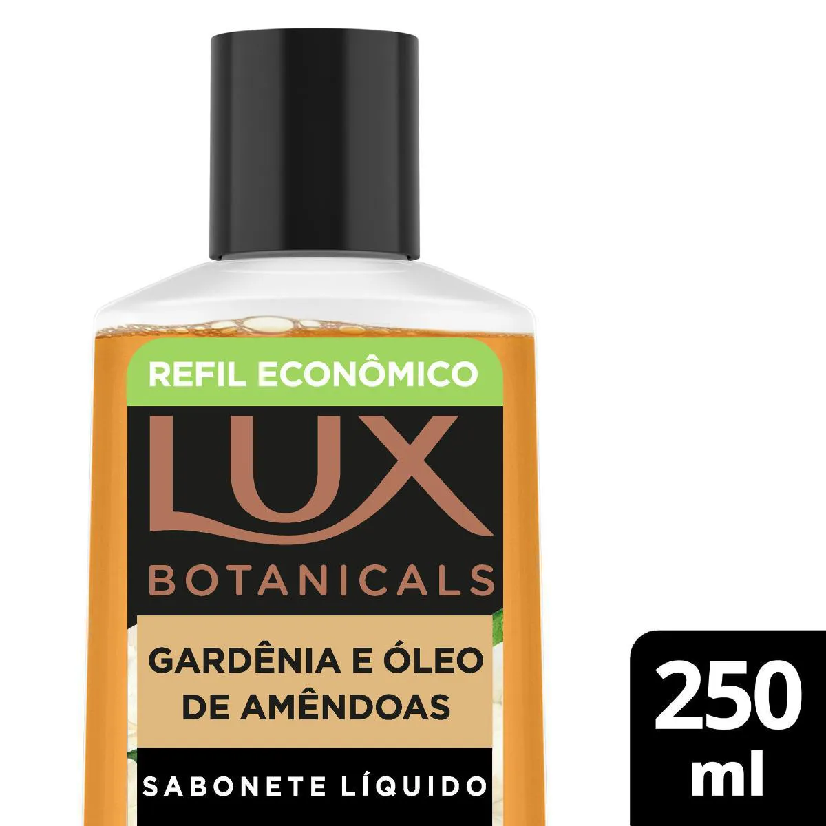 Sabonete Líquido Lux Botanicals Gardênia e Óleo de Amêndoas 12h Glicerinado 250ml