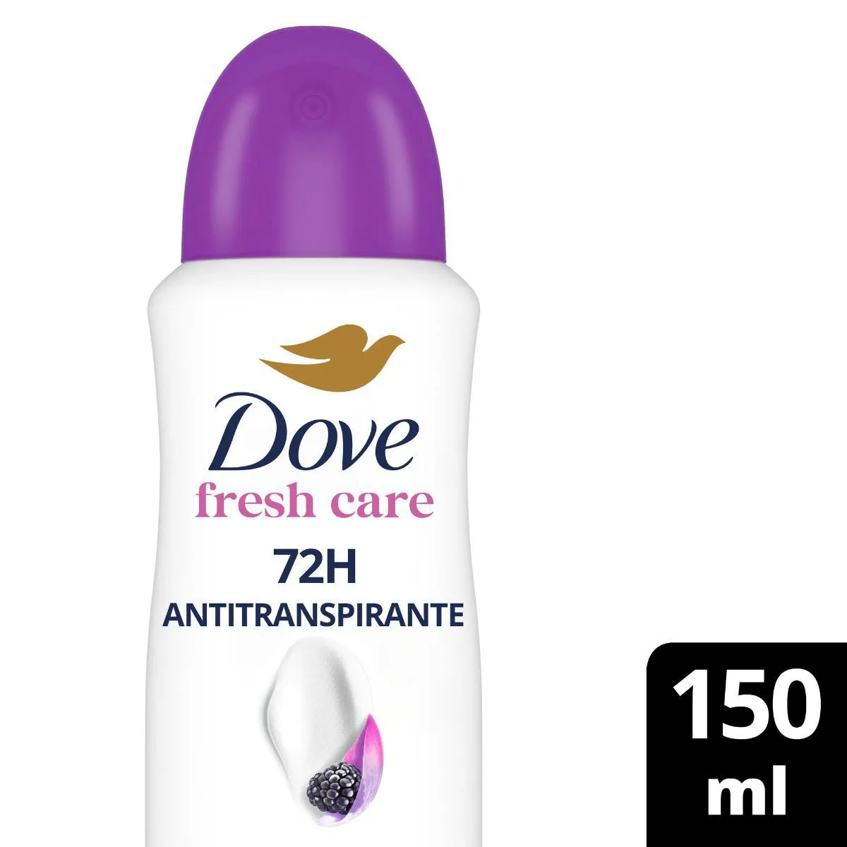Desodorante Antitranspirante Aerosol Dove Go Fresh Amora e Flor de Lótus Feminino 48h 150ml