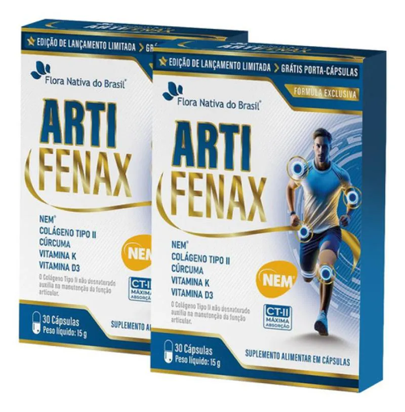 KIT 2 ARTIFENAX 30 CAPSULAS - FLORA NATIVA