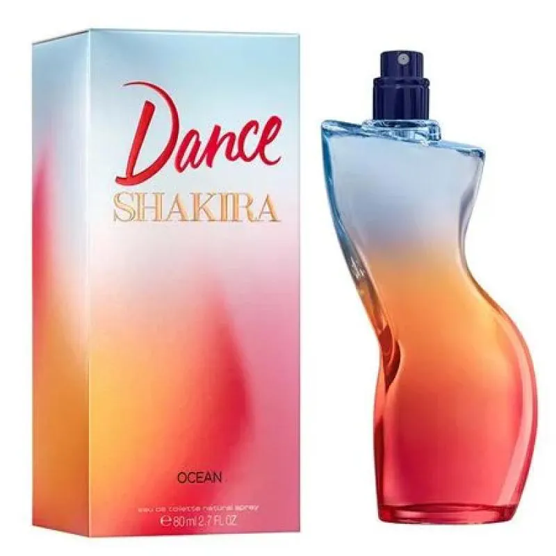 DANCE OCEAN SHAKIRA - PERFUME FEMININO - EAU DE TOILETTE 80ML