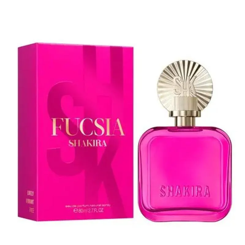 FUCSIA BY SHAKIRA PERFUME FEMININO EAU DE PARFUM 80ML 80ml